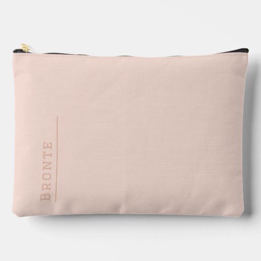 Kleur Flow monogram Peachy Coral Etui (Voorkant)