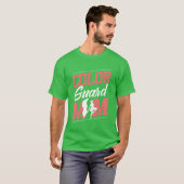 Kleur Garde Moeder Marching Band Moeder retro T-shirt (Voorkant volledig)