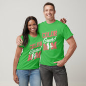 Kleur Garde Moeder Marching Band Moeder retro T-shirt (Unisex)