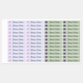 Kleur Gecodeerde Jongen Meisje Aangepaste Vinyl Ki Labels (Vel)