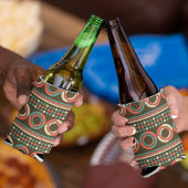  kleur geometrisch vormpatroon seltzer blikjeskoeler