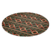  kleur geometrisch vormpatroon snijplank (Hoek)