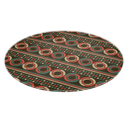  kleur geometrisch vormpatroon snijplank (Hoek)