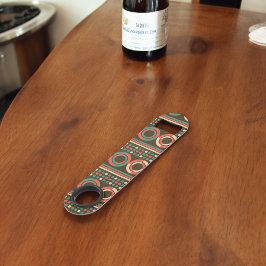  kleur geometrisch vormpatroon speed flessenopener