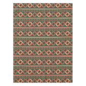 kleur geometrisch vormpatroon tafelkleed (Voorkant)