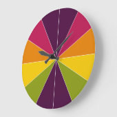 Kleur gesegmenteerd 02 grote klok (Hoek)