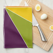 Kleur gesegmenteerd 02 theedoek (Quarter Fold)