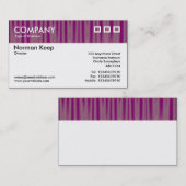 Kleur getextureerde kop - Drapery 06 Visitekaartje (Voorkant / Achterkant)