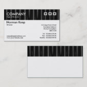 Kleur getextureerde kop - Drapery 08 Visitekaartje (Voorkant / Achterkant)