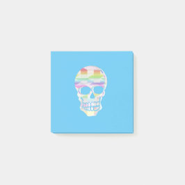 Kleur Glitch Skull Post-it notities Post-it® Notes