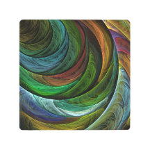 Kleur Glorie Modern Abstract Kunstpatroon Elegant