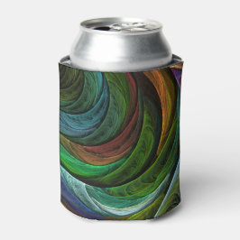 Kleur Glorie Modern Abstract Kunstpatroon Elegant Blikjeskoeler