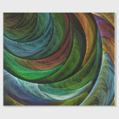 Kleur Glorie Modern Abstract Kunstpatroon Elegant Cadeaupapier (Vlak)