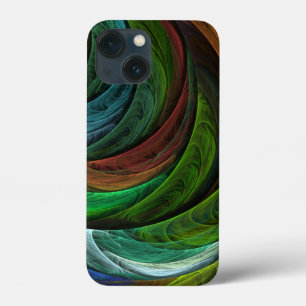 Kleur Glorie Modern Abstract Kunstpatroon Elegant Case-Mate iPhone Case
