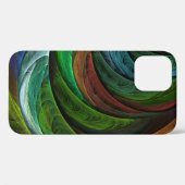 Kleur Glorie Modern Abstract Kunstpatroon Elegant Case-Mate iPhone Case (Achterkant (horizontaal))