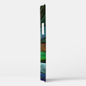 Kleur Glorie Modern Abstract Kunstpatroon Elegant Case-Mate iPhone Case (Achterkant / Rechts)
