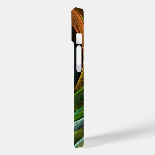 Kleur Glorie Modern Abstract Kunstpatroon Elegant Case-Mate iPhone Case (Achterkant / Links)