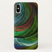 Kleur Glorie Modern Abstract Kunstpatroon Elegant Case-Mate iPhone Case (Achterkant)