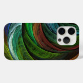 Kleur Glorie Modern Abstract Kunstpatroon Elegant Case-Mate iPhone Case (Achterkant (horizontaal))
