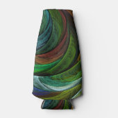 Kleur Glorie Modern Abstract Kunstpatroon Elegant Flesjeskoeler (Voorkant)