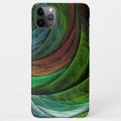 Kleur Glorie Modern Abstract Kunstpatroon Elegant iPhone Hoesje (Achterkant)