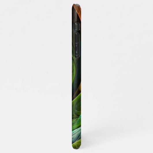Kleur Glorie Modern Abstract Kunstpatroon Elegant iPhone Hoesje (Linkerkant)