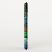 Kleur Glorie Modern Abstract Kunstpatroon Elegant iPhone Hoesje (Rechterkant)
