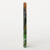 Kleur Glorie Modern Abstract Kunstpatroon Elegant iPhone Hoesje (Linkerkant)