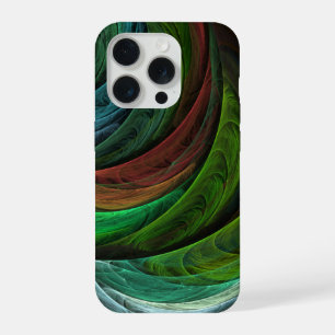 Kleur Glorie Modern Abstract Kunstpatroon Elegant iPhone 15 Pro Case