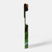 Kleur Glorie Modern Abstract Kunstpatroon Elegant iPhone Hoesje (Linkerkant)