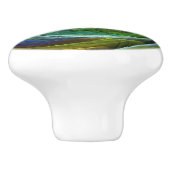 Kleur Glorie Modern Abstract Kunstpatroon Elegant Keramische Knop (Zijkant)