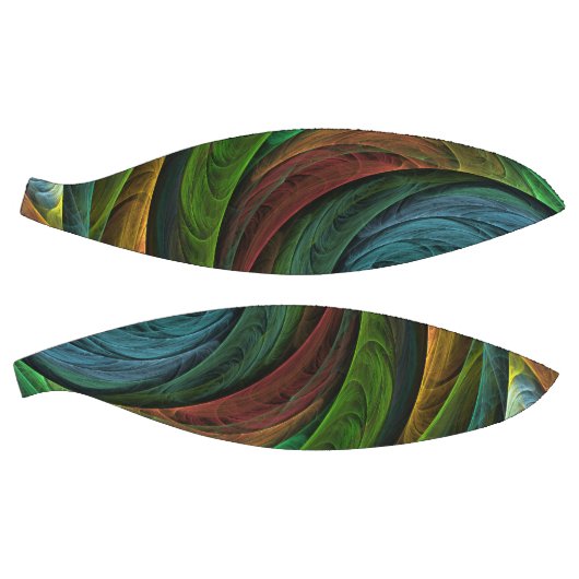 Kleur Glorie Modern Abstract Kunstpatroon Elegant Mini Basketbal (Panelen)