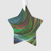 Kleur Glorie Modern Abstract Kunstpatroon Elegant Ornament (voorkant)
