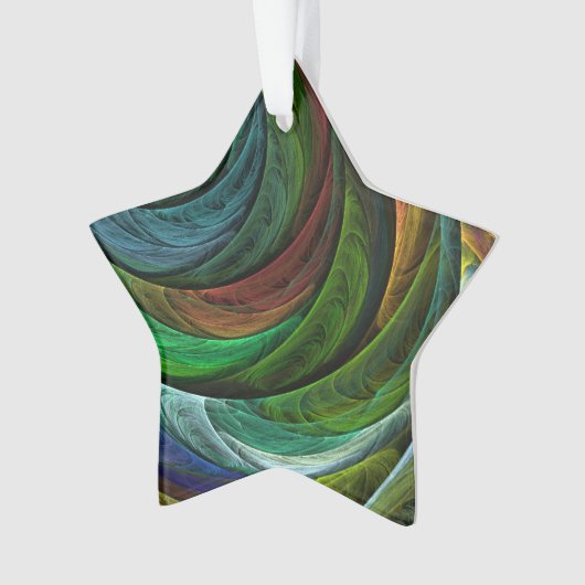 Kleur Glorie Modern Abstract Kunstpatroon Elegant Ornament (voorkant)