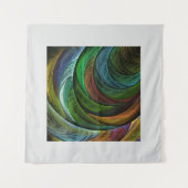 Kleur Glorie Modern Abstract Kunstpatroon Elegant Wandkleed (Voorkant (horizontaal))