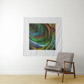 Kleur Glorie Modern Abstract Kunstpatroon Elegant Wandkleed (In situ)