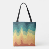 Kleur Golfhorizon Tote Bag (Achterkant)