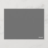kleur grijs briefkaart (Achterkant)