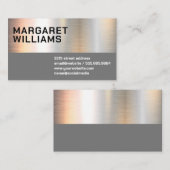 Kleur | Grijs Visitekaartje (Voorkant / Achterkant)