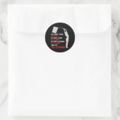 Kleur Guard Band Marching Ronde Sticker (Tas)