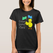 Kleur Guard Chick Tekst T-shirt (Voorkant)