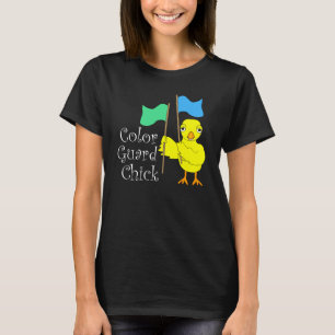 Kleur Guard Chick Tekst T-shirt