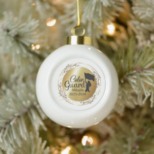 Kleur Guard Marching Band Kerst Ornament