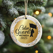 Kleur Guard Marching Band Kerst Ornament