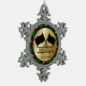 Kleur Guard Marching Band Kerst Ornament (Links)