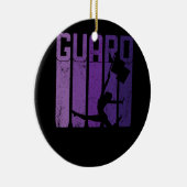 Kleur Guard Marching Band Vlag Meisje Cheerleading Keramisch Ornament (Rechts)