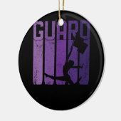 Kleur Guard Marching Band Vlag Meisje Cheerleading Keramisch Ornament (Links)