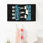 Kleur Guard Senior 2025 Klasse Vlaggen Afstuderen Spandoek (Insitu)