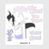 Kleur Guard Stickers (Vel)