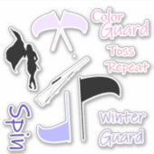 Kleur Guard Stickers (Voorkant)